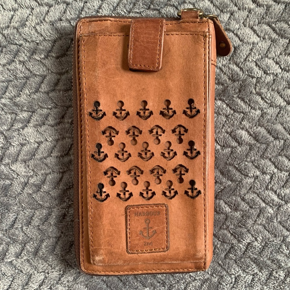 Harbour 2nd Lina Cognac Leather Wallet